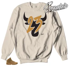 Retro 9 Wheat Boot Toro Sweater