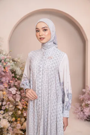 Rissa Dress Set Syar'i Vanilla Mist