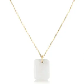 Robbie Lapis Moonstone Pendant Necklace