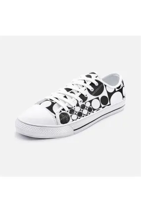 Round-a-bout Unisex Low Top Canvas Shoes