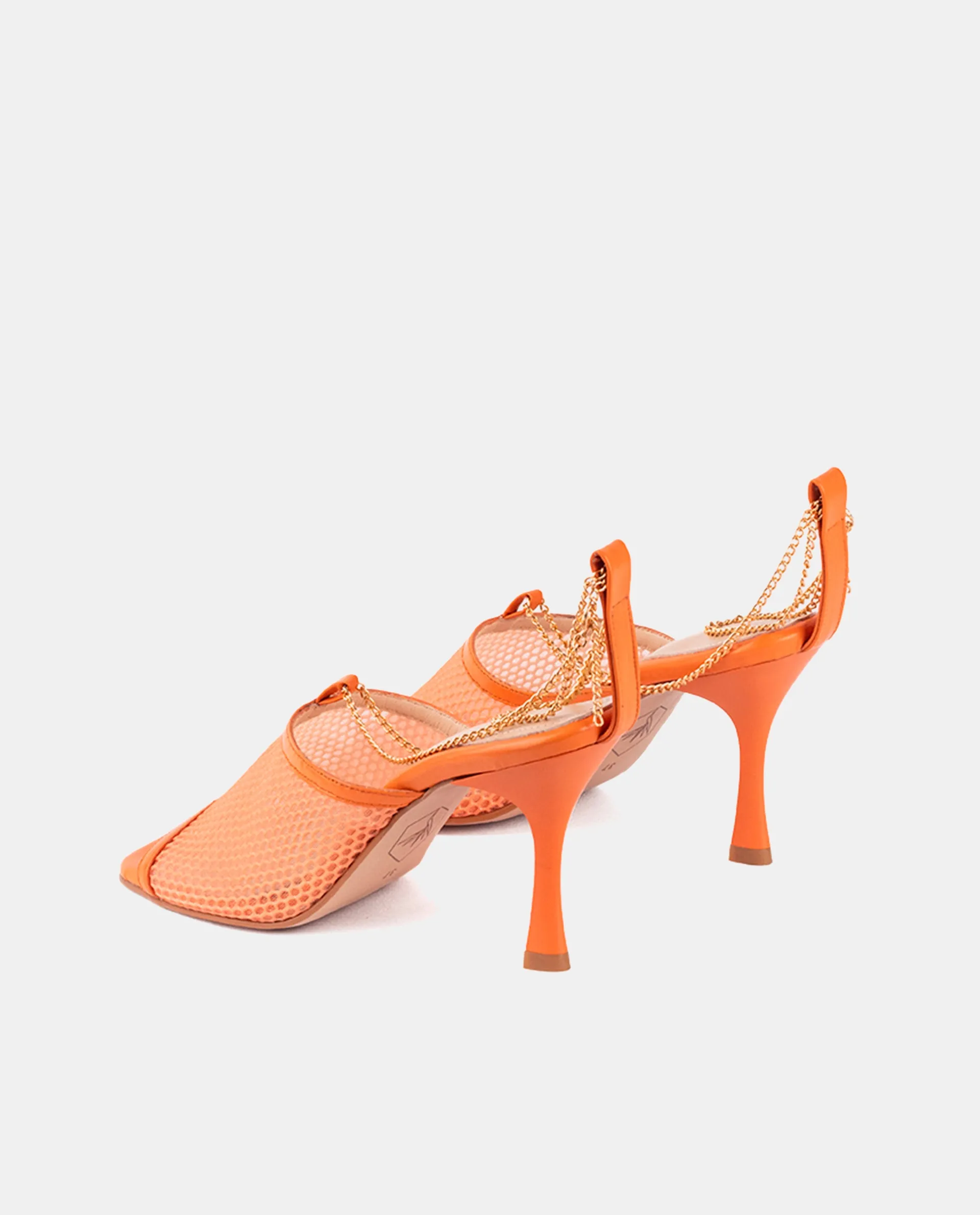 Royal Orange Sandals