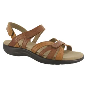 S A S Women's Pier Sepia Tan Leather