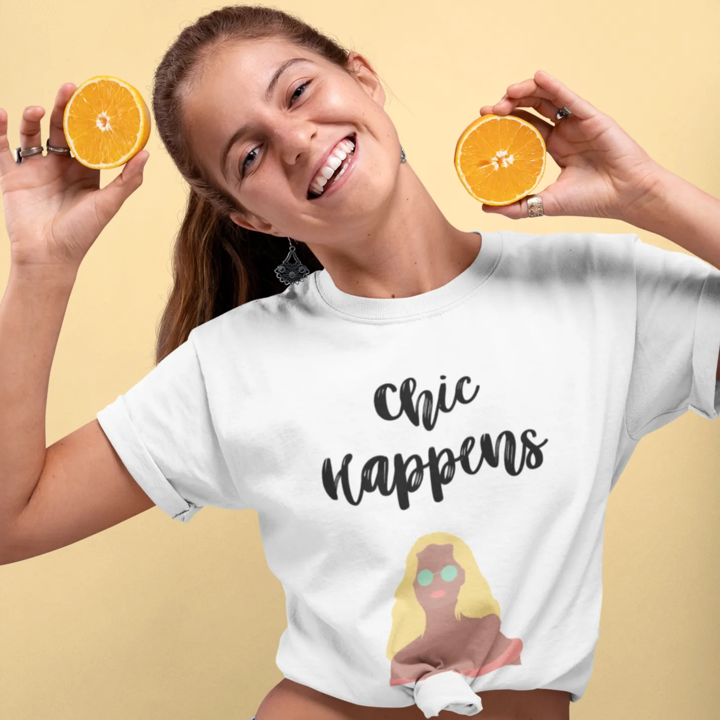 Chic Happens Tee