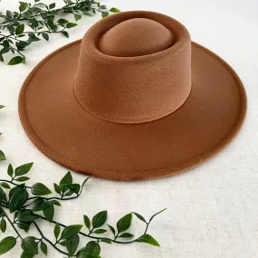 Salem Wide Brim Hat - Tan