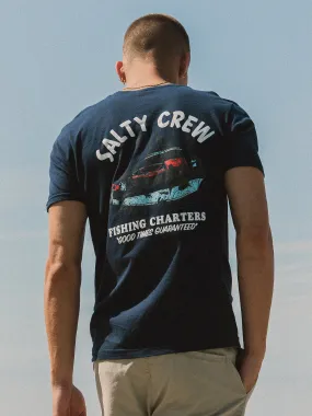 SALTY CREW FISHING CHARTER T-SHIRT