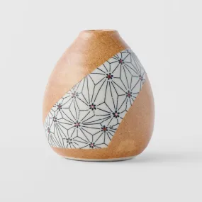 Sashiko Teardrop Vase