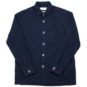 Schnayderman's - Linen Cotton Overshirt - Navy