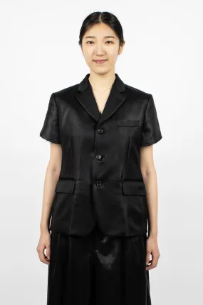 Short-sleeved Jacket Black