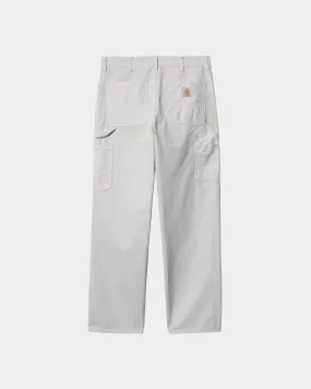 Single Knee Pant - Drill | Sonic Silver (garment dyed)