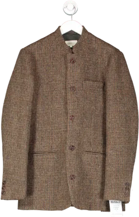 Sirplus Brown Harris Tweed Nehru Jacket UK 38" CHEST