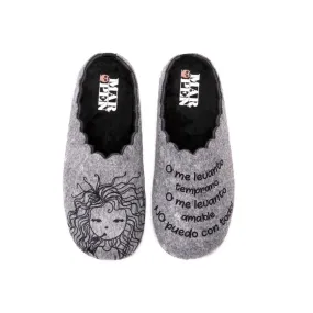 Slippers Wake Up Gris - PACK