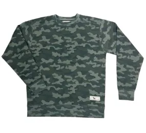 Southern Fried Cotton Camo Comfy Crew Sweatshirt