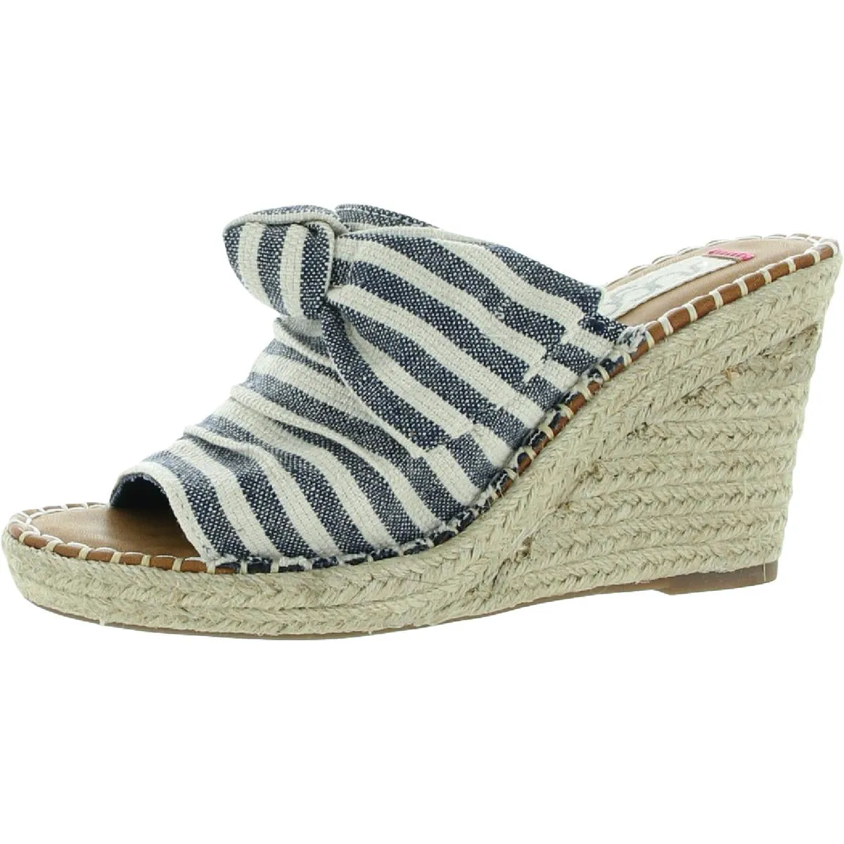 Sugar Womens Hundreds Espadrilles Glitter Wedges