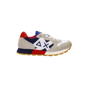 Sun68 Jaki Tricolors Teen Z33312T 0107 white-navy blue boy's sneakers