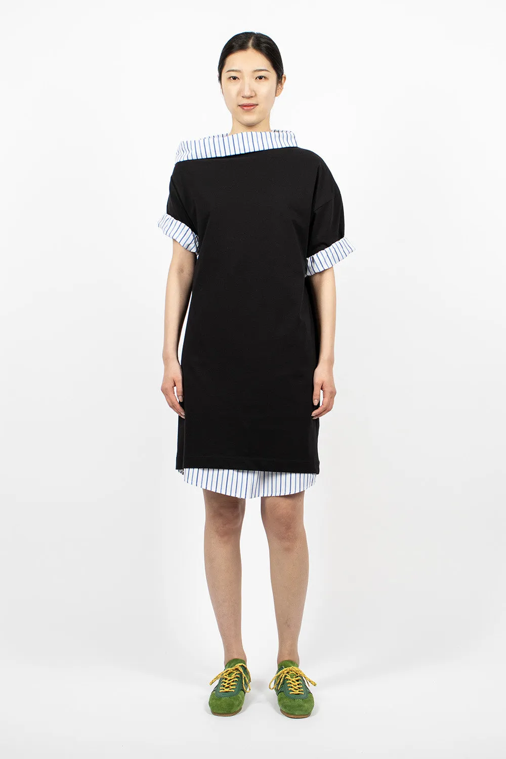 Sweatshirt Dress Black