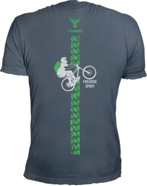 T-Shirt  14Ender® Freeride dark slate