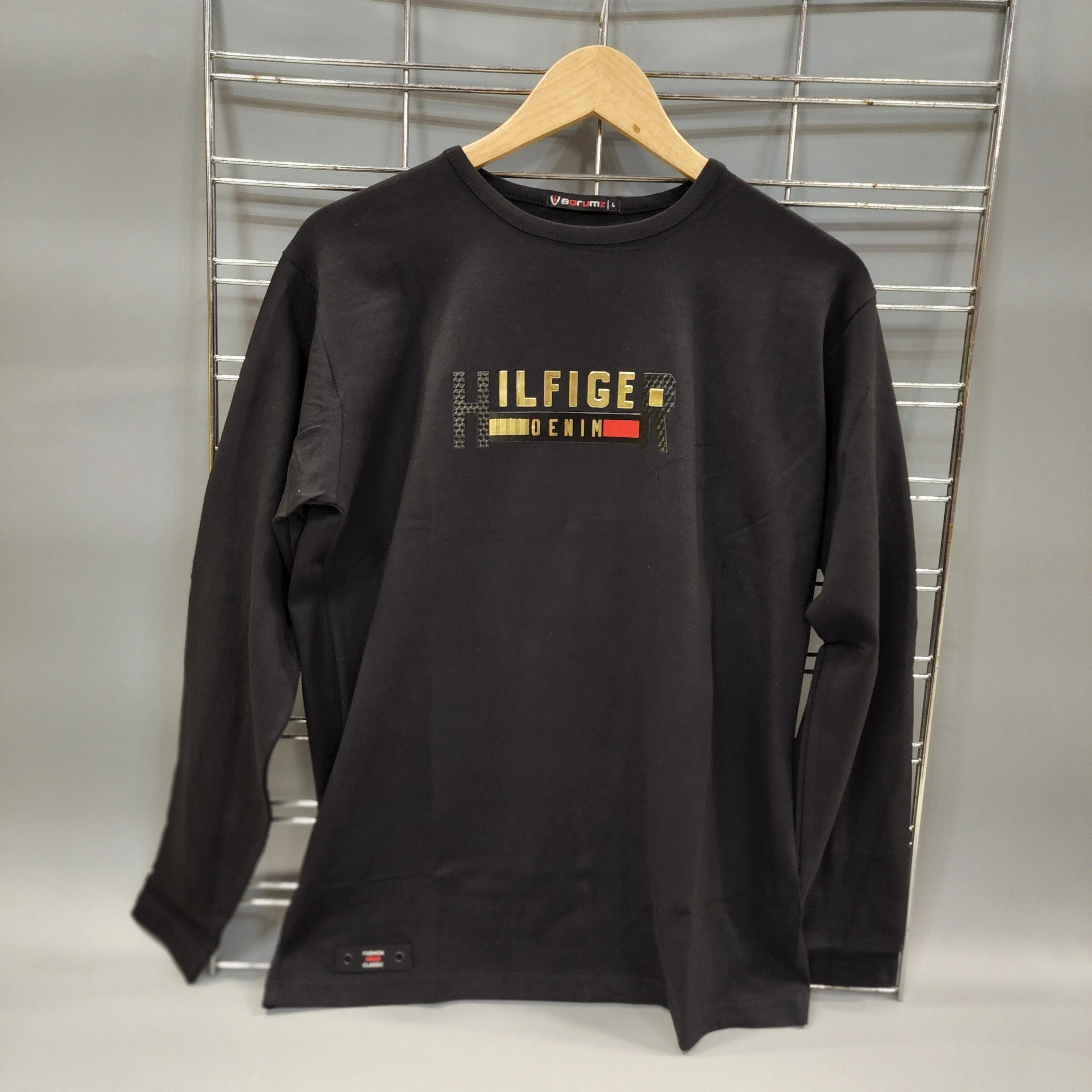 Black Long Sleeves T Shirt