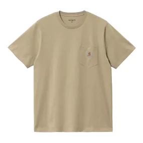 T-shirt Uomo Carhartt WIP S/S Pocket Beige