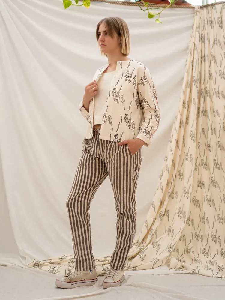 Tailored Pants - Kashish Stripe