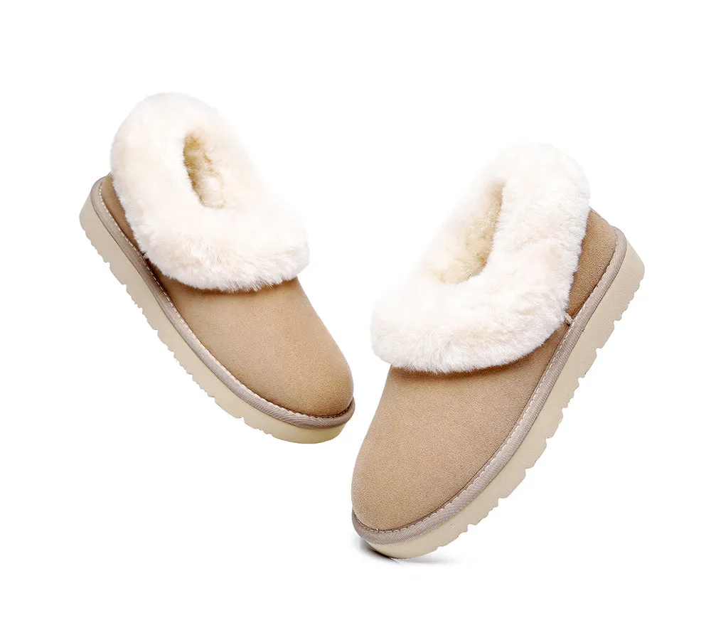 TARRAMARRA Women Slippers Clarrie Sheepskin Slippers Two Way Wear