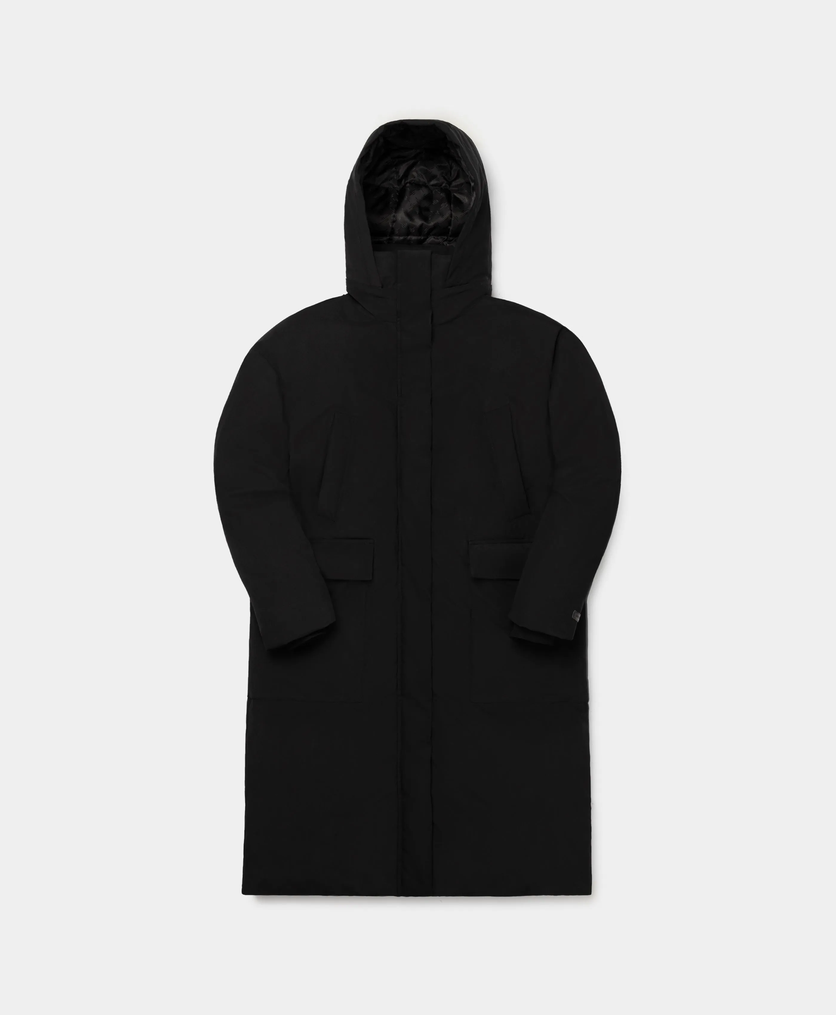 Black Rowa Puffer Coat