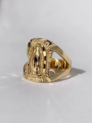 The Cutout Virgin Mary Ring