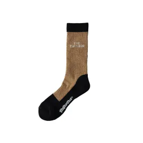 The Flat Head Classic Boot Socks Mustard/ Black