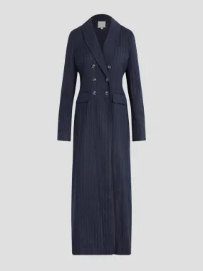 The Simon Coat in Navy