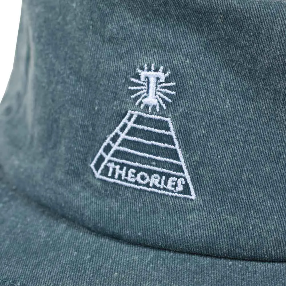 Theories Scribble Strapback Denim Hat Indigo