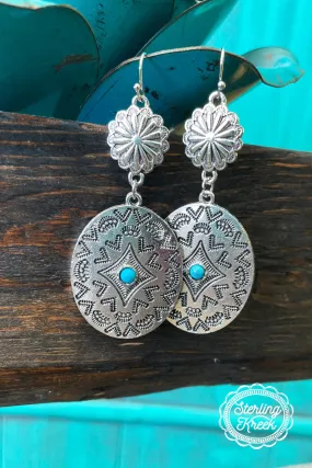 TOMBSTONE DANGLE EARRINGS