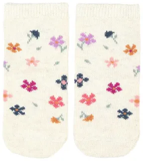 Toshi Organic Baby Socks Jacquard WILDFLOWERS