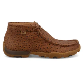 'Twisted X' Men's Chukka Driving Moc - Cognac