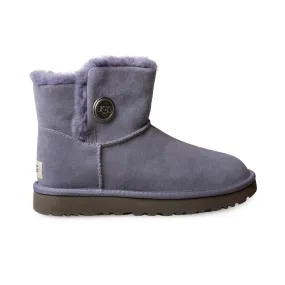 UGG Mini Bailey Snaps Grey Boots - Women's