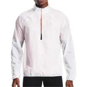 Under Armour Impasse Flight Half Zip Mens Running Jacket - White