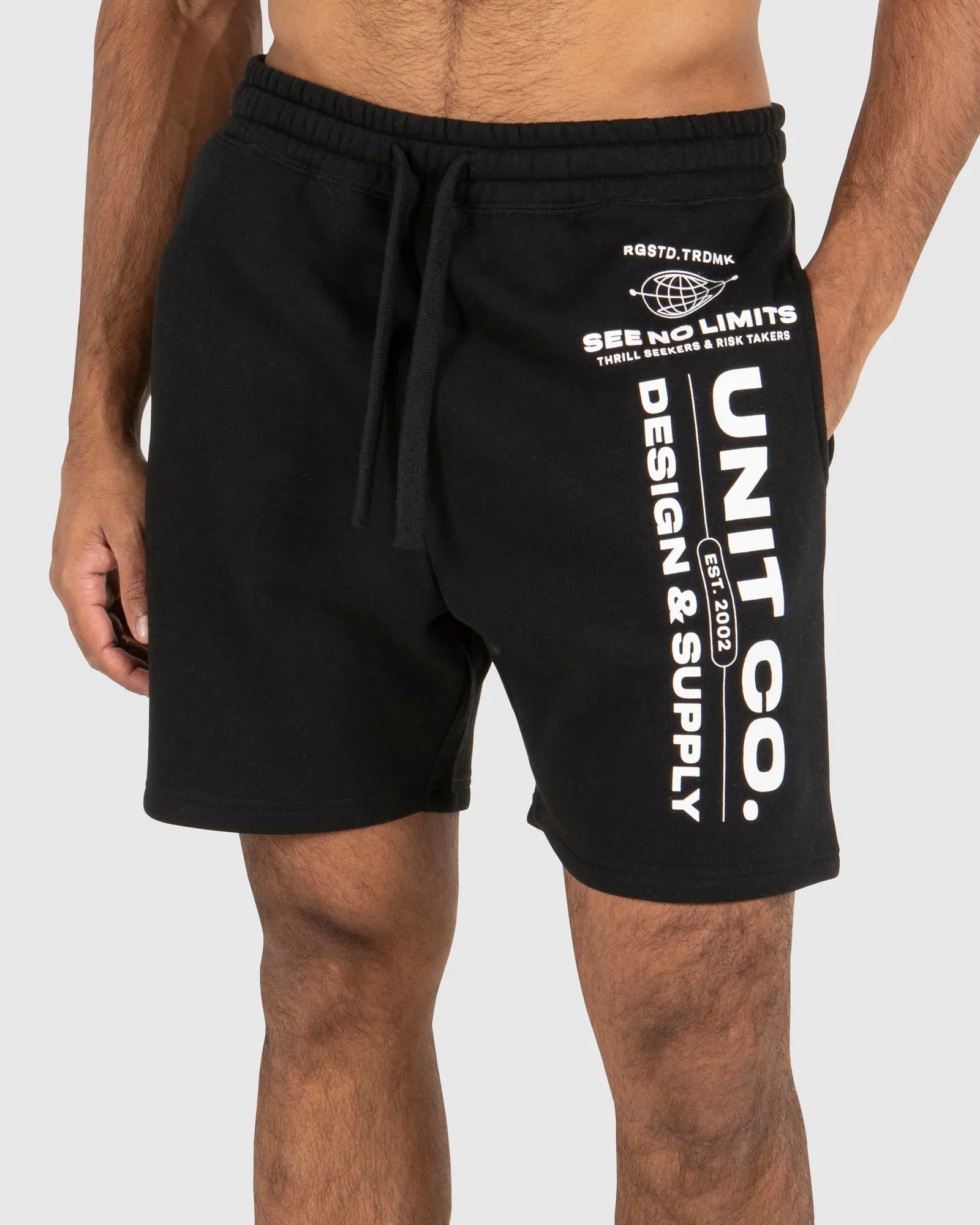 UNIT Mens Worldwide 19" Track Shorts