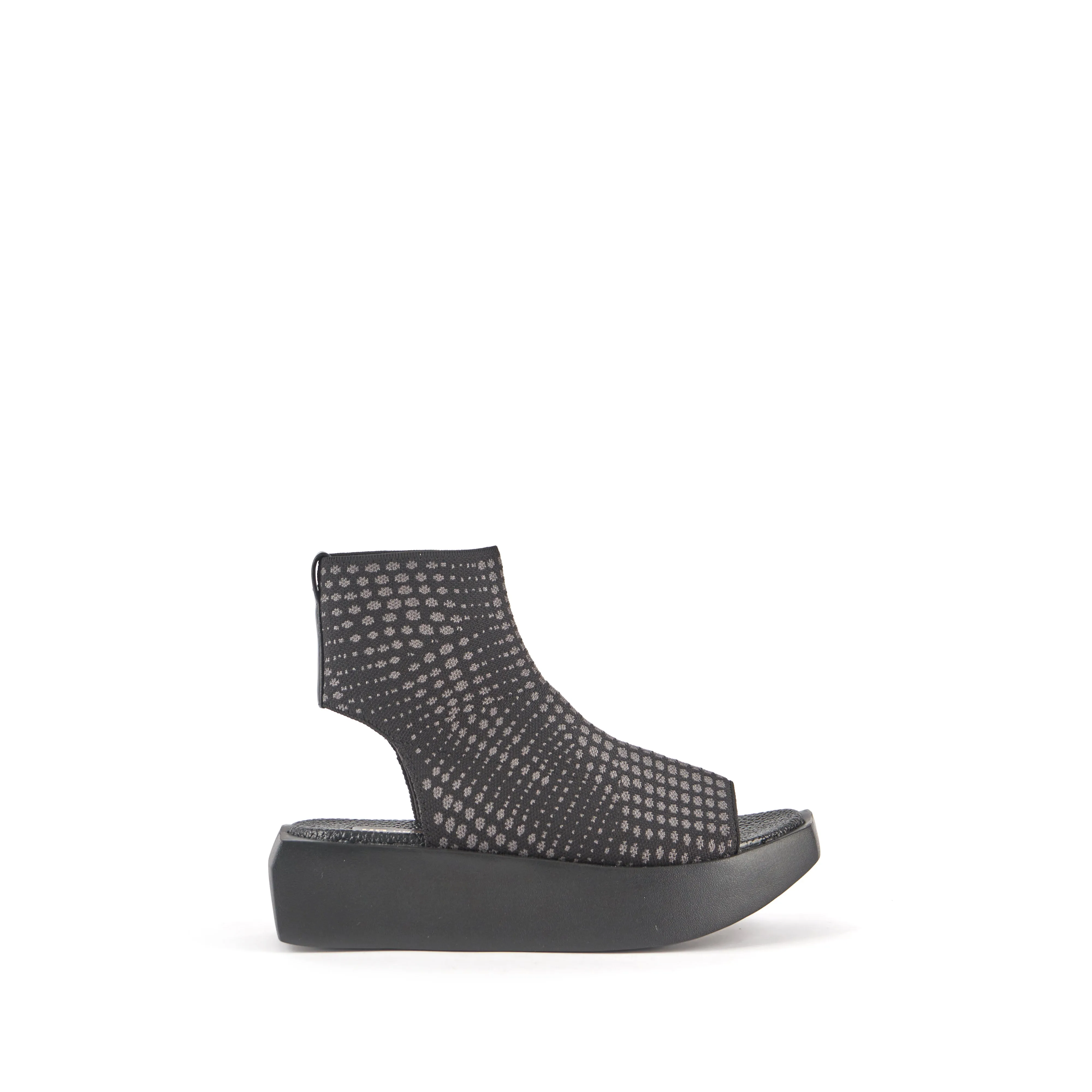 United Nude Wa Fab Lo Platform Sandals in Black