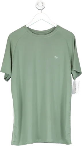 Vanquish Green Essential Performance Short Sleeve T Shirt UK L