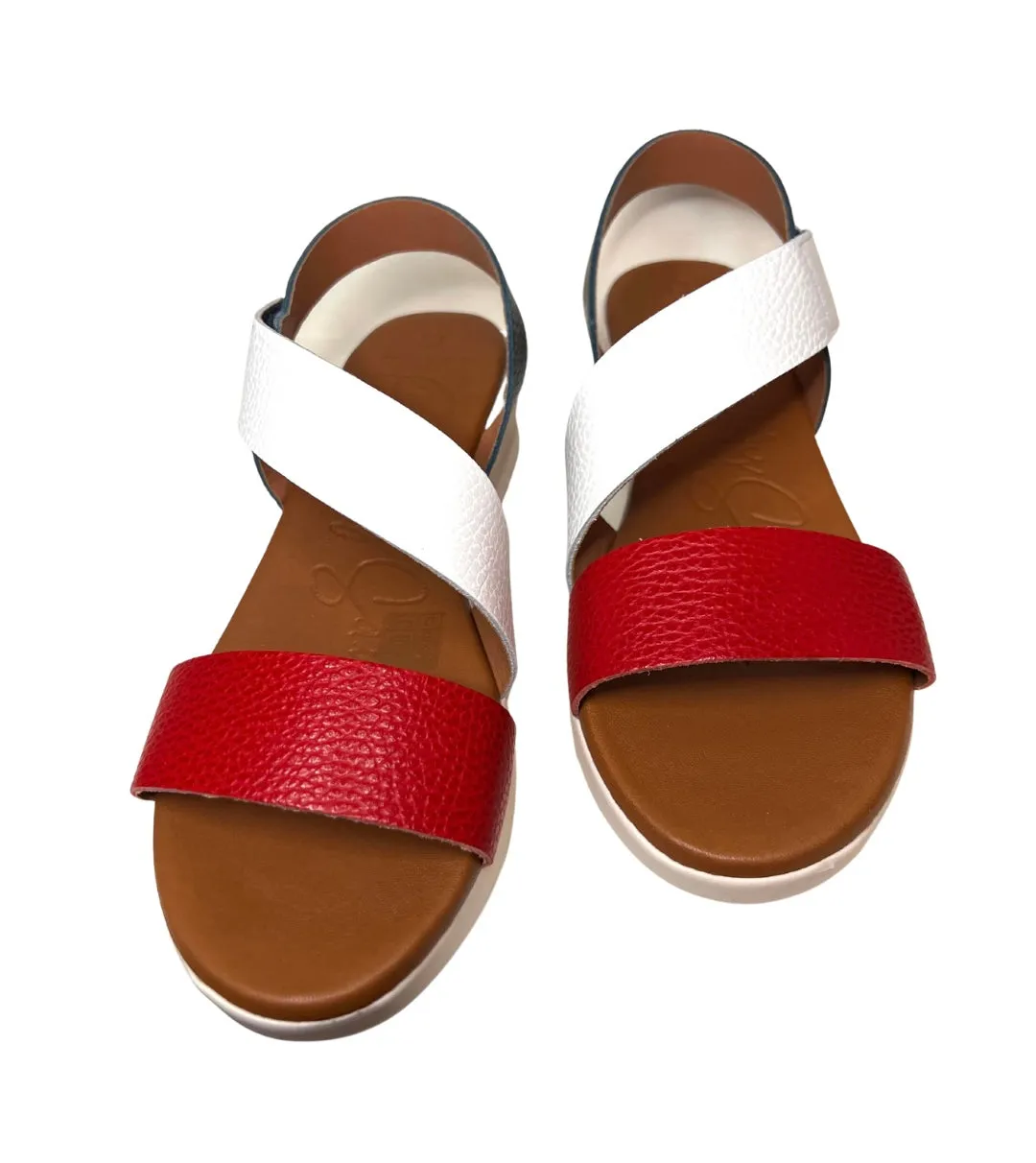 Velcro Leather Sandals