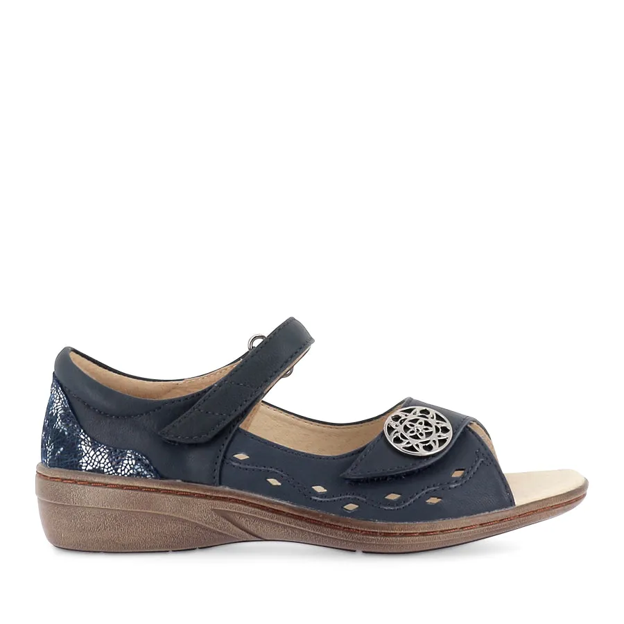 VENICE - NAVY LEATHER