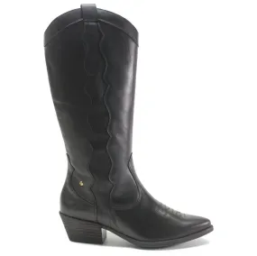 Vergel Leather Women's Calf Length Boots