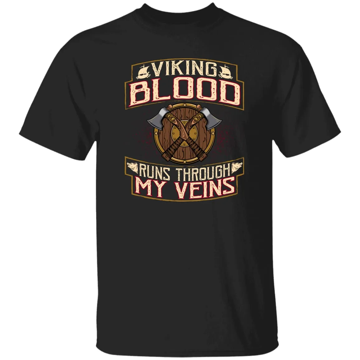 Viking Blood Black T-Shirt