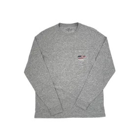 Vineyard Vines Grey Buffalo, NY Feel This Good Long Sleeve Shirt