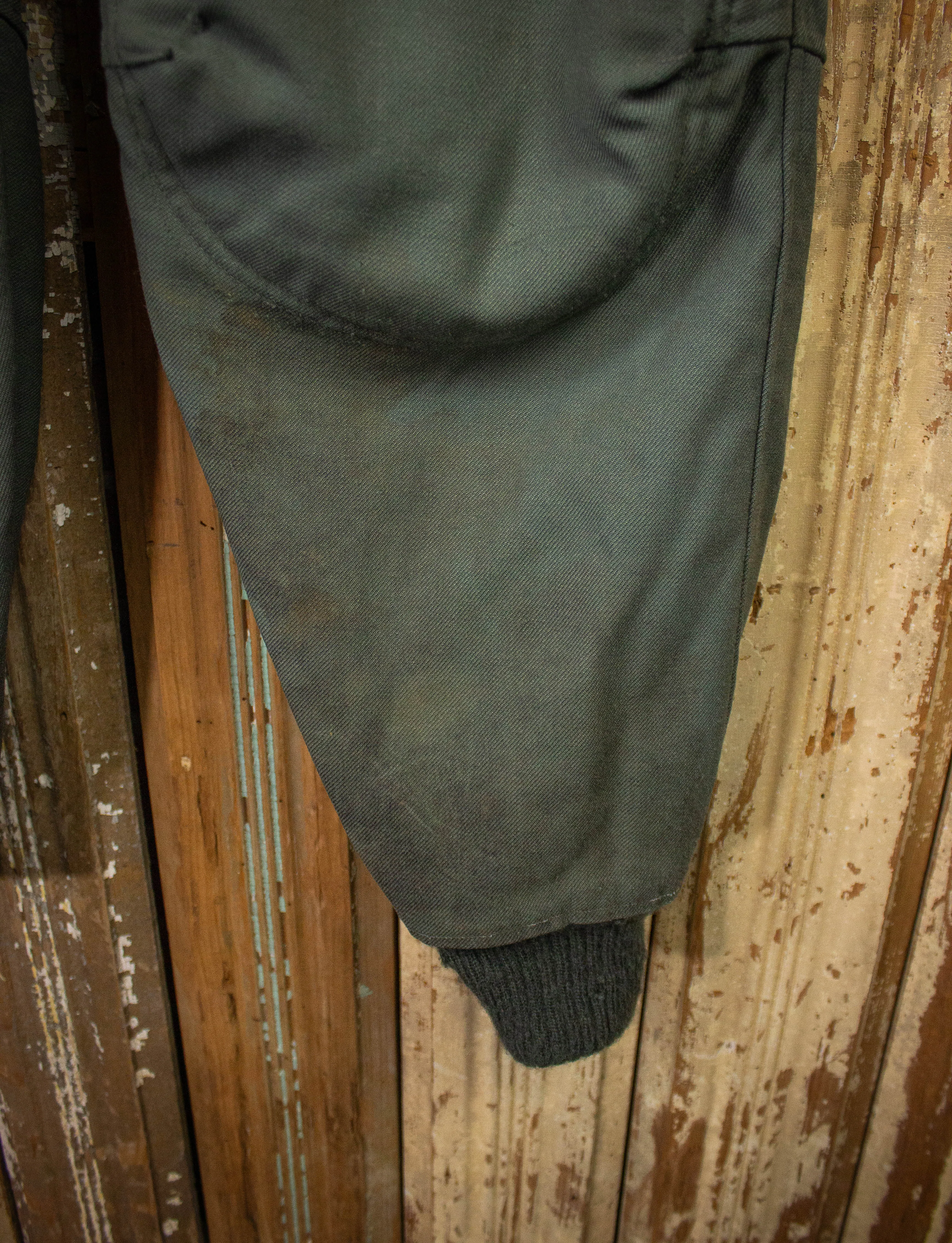 Vintage US Air Force E-18 Inner Flying Pants Olive Green 28w