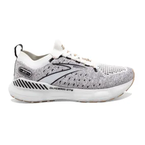 W Brooks Glycerin StealthFit GTS 20 White/Black/Cream