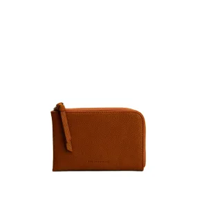 WALLET SMALL POUCH - DARK TAN