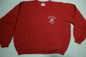 Washington State University Cougars Vintage Made in USA WSU Collegiate Sweatshirt