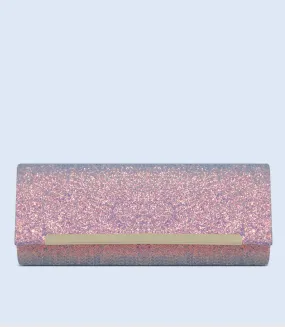 WB2407-LILAC-Women Snazzy Clutch