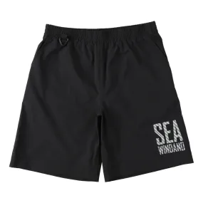 WIND AND SEA MILITARY SURPLUS SHORT PANTS-BLACK