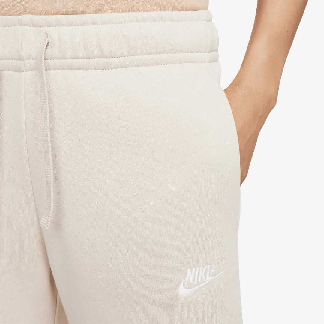 WMN'S MID RISE WIDE LEG SWEATPANTS 'SANDDRIFT/WHITE'