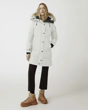 WMN'S SHELBURNE FUR PARKA HERITAGE / NOTHERN WHITE